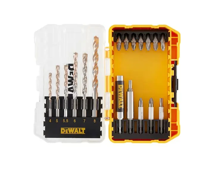 Levně DeWALT - 19dílná sada bitů a vrtáků DT70712