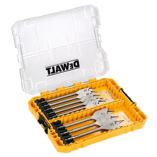 Levně DeWALT - 8dílná sada plochých vrtáků do dřeva DT70750