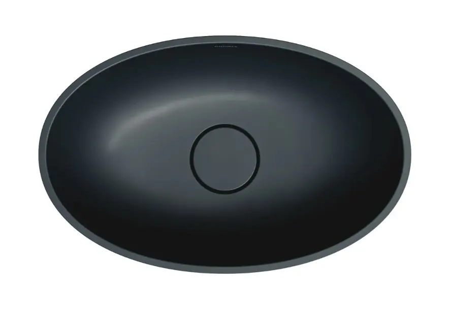 OMNIRES Shell M+ - Opbouwwastafel, 50x32 cm, zonder overloop, zonder ...