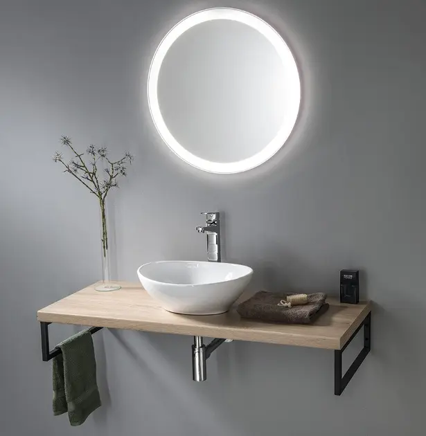 Aqualine Vega - Pult modó alá 63x45 cm, platina tölgyfa VG765