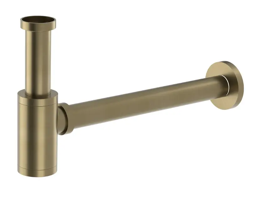 Sapho - Designový sifon, matná zlatá SI51G