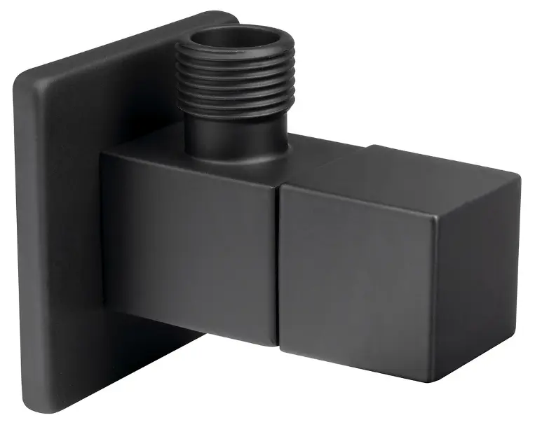 Aqualine - Eckventil, schwarz matt 5318B