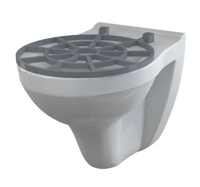 Alcadrain - Hangende uitstortgootsteen, 52x36 cm, wit WS AURA