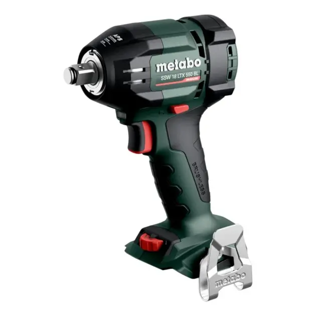 E-shop Metabo - 18V AKU rázový uťahovač SSW 18 LTX 550 BL, bez batérie a nabíjačky 602404840