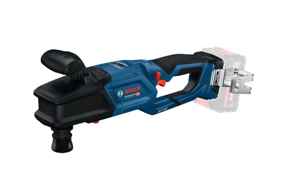 Bosch - Trapano angolare a batteria 18V GRD 18V-127 HX, senza batteria e caricabatterie 06019N5100