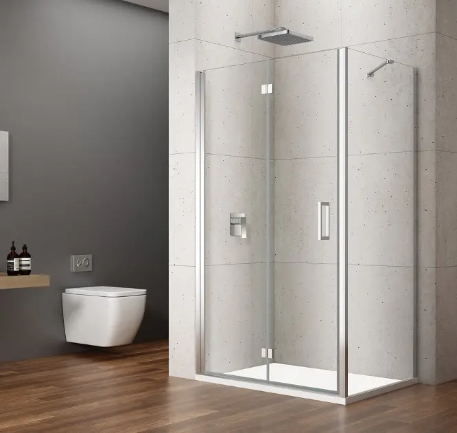Gelco Loro - Cabine de douche 100x100 cm, verre transparent/chrome GN4510-04