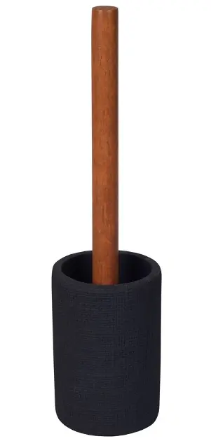Levně Sapho Craft - WC štětka na postavení, černá 8572