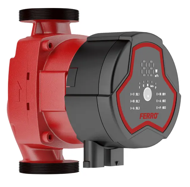 Levně Novaservis - Oběhové elektronické čerpadlo Ferro, typ 25-60, 130 mm 256130GPA3