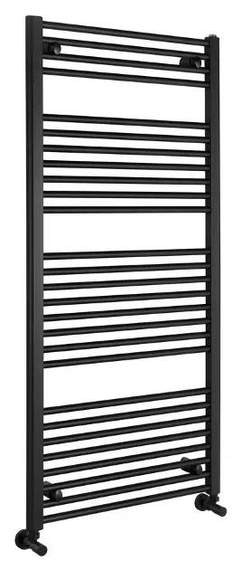 Aqualine Direct - Sèche-serviettes 60x132 cm, 700 W, noir mat ILR36B