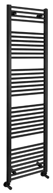 Levně Aqualine Direct - Topné těleso 45x168 cm, 700 W, matná černá ILR64B