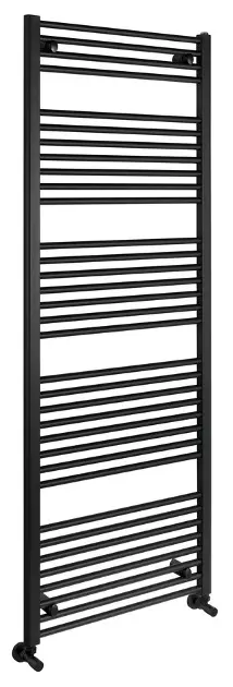 Levně Aqualine Direct - Topné těleso 60x168 cm, 1000 W, matná černá ILR66B