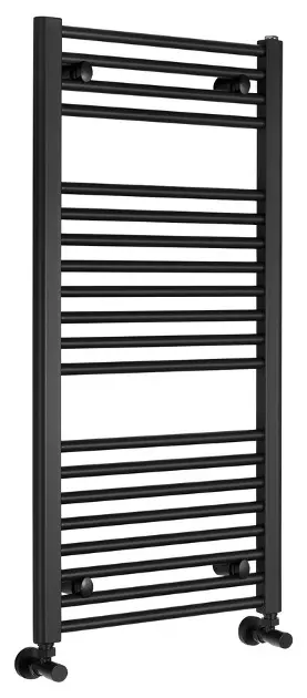 Aqualine Direct - Sèche-serviettes 45x96 cm, 400 W, noir mat ILR94B