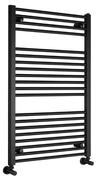 Aqualine Direct - Sèche-serviettes 60x96 cm, 500 W, noir mat ILR96B