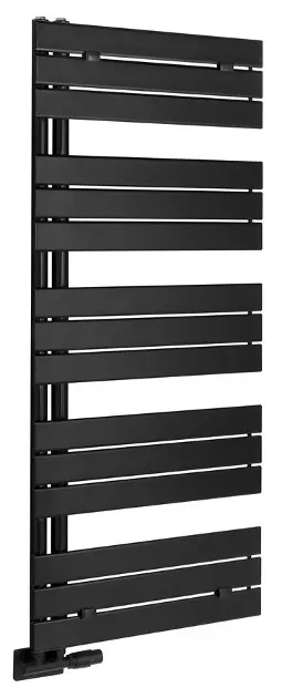 E-shop Aqualine Mythos - Vykurovacie teleso 50x143 cm, 600 W, matná čierna LLM514B