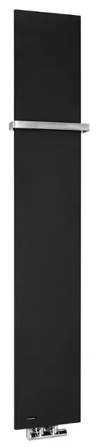 E-shop Sapho Smartella - Vykurovacie teleso 25x149 cm, matná čierna MI1429
