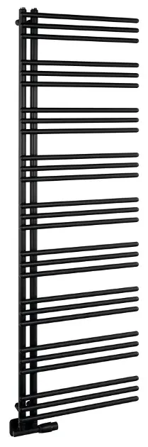 Aqualine Poseidon - Vykurovacie teleso 55x174 cm, 700 W, matná čierna PS517B