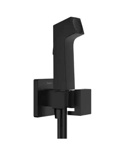 Hansgrohe - Wandventil mit Handbrause für Bidet, mattschwarz 29231670