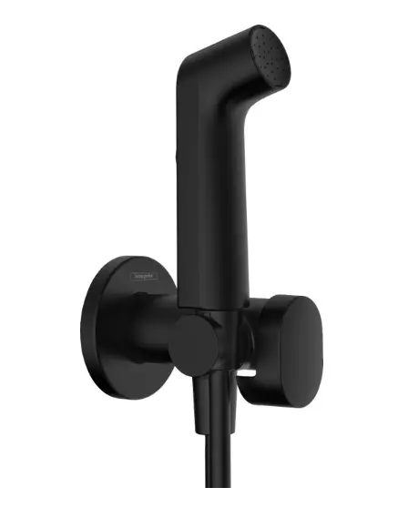 Hansgrohe - Bidet-Armatur für Unterputzmontage, mit Brause, schwarz matt 29232670