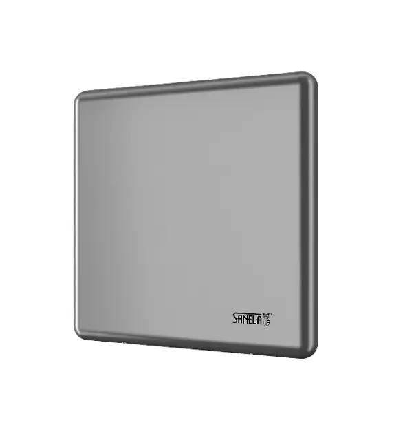 Sanela - Časový spínač splachovania, 230 V AC, Bluetooth, matná nerezová SLP 01ZX