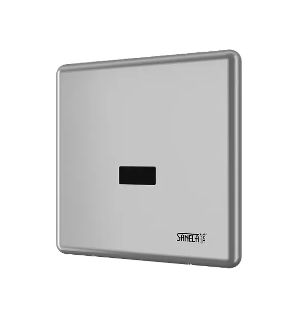 Sanela - Automatický splachovač pisoáru, s elektronikou ALS, 6 V, Bluetooth, matná nerezová SLP 02KBX