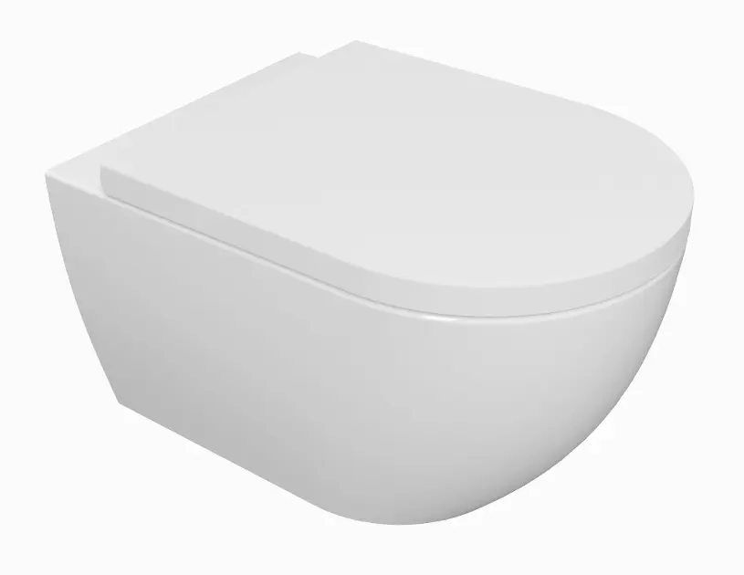 kielle - Závěsné WC se sedátkem SoftClose, Rimless, bílá 30102000IIJ3