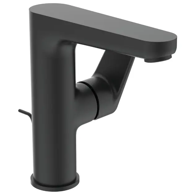 E-shop Ideal Standard - Umývadlová batéria s výpustom, čierna BC703XGIIJ1