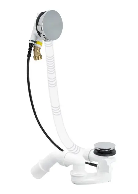 Villeroy & Boch - Odtoková a přepadová souprava s napouštěním, chrom U90960361ROZ1