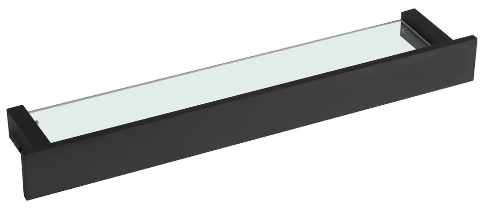 Sapho Patron - Estante, 58 cm de largo, negro PX582B