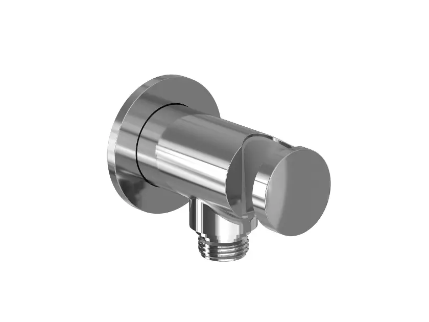 Ravak - Cot de ieșire duș cu suport, crom X070562