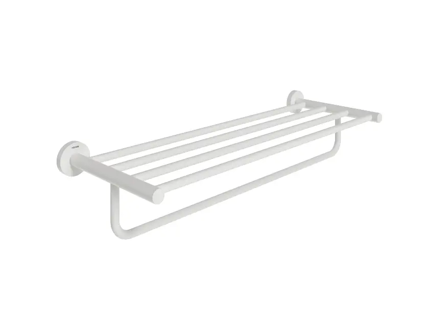 Ravak Kona - Suport prosop cu poliță, lungime 60 cm, alb mat X07P1318