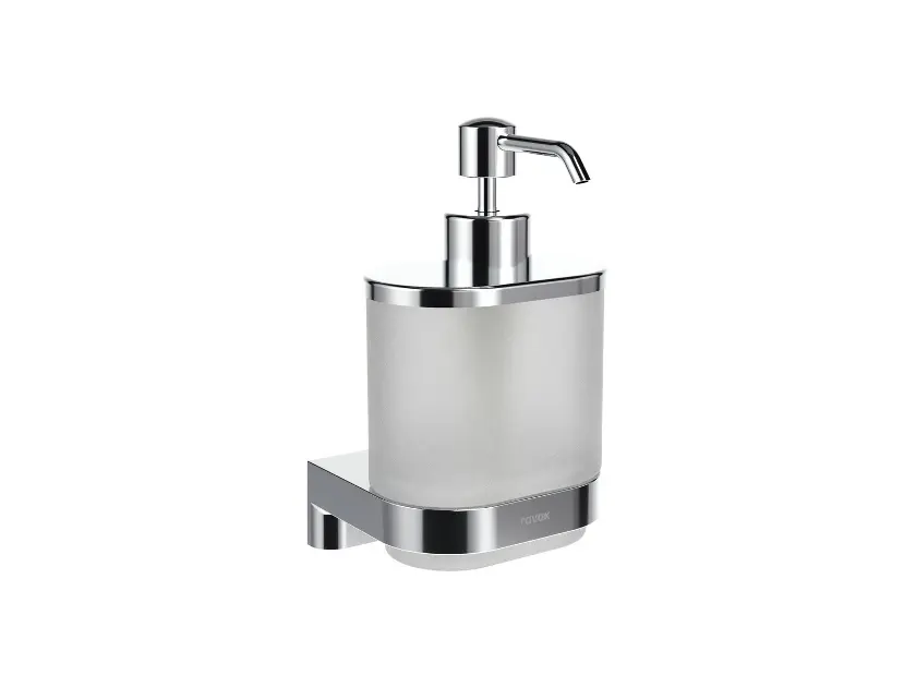 Ravak Chrome - Dávkovač mýdla s držákem, sklo/chrom X07P1367