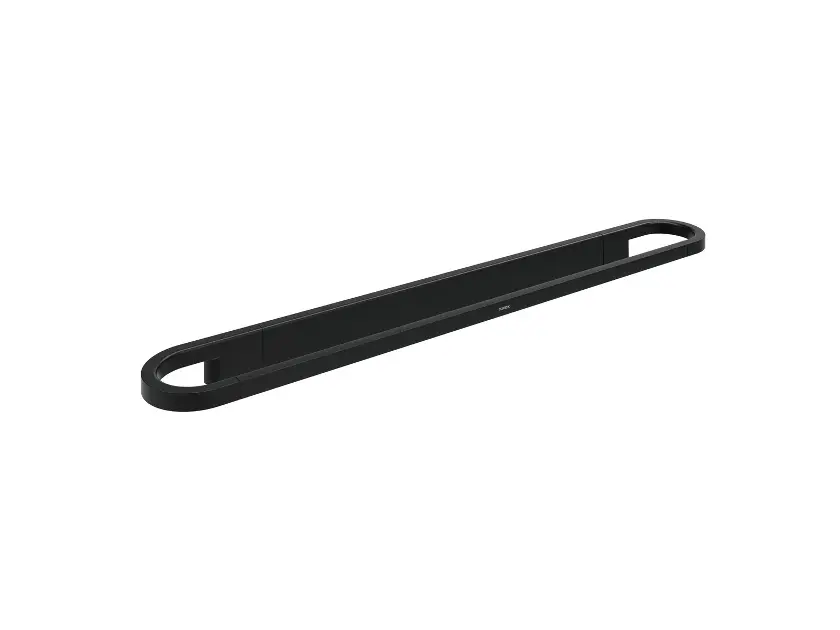 Ravak Chrome - Držák ručníků, délka 60 cm, matná černá X07P1381
