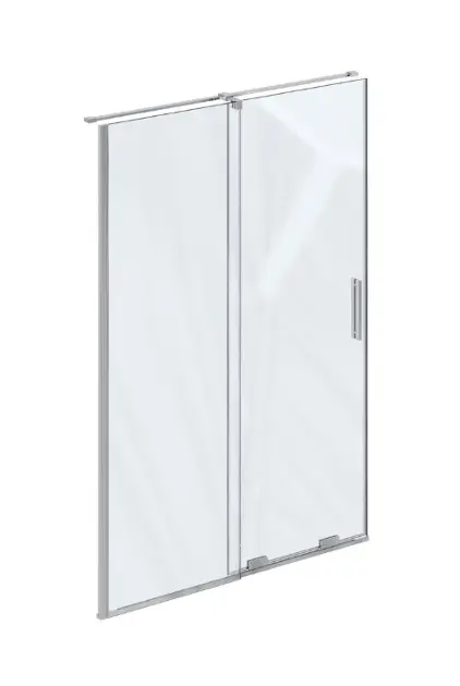 Ravak Roll - Douchedeur 138x145 cm, chroom/helder glas X08VM0C00Z1
