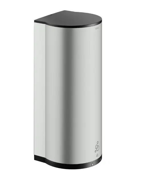 Keuco Plan - Automatický nástenný dávkovač penového mydla, 1100 ml, nerezová/čierna 14986060137