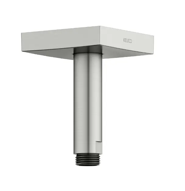 Levně Keuco Edition 300 - Sprchové rameno stropní, délka 10 cm, nerez 53089060102