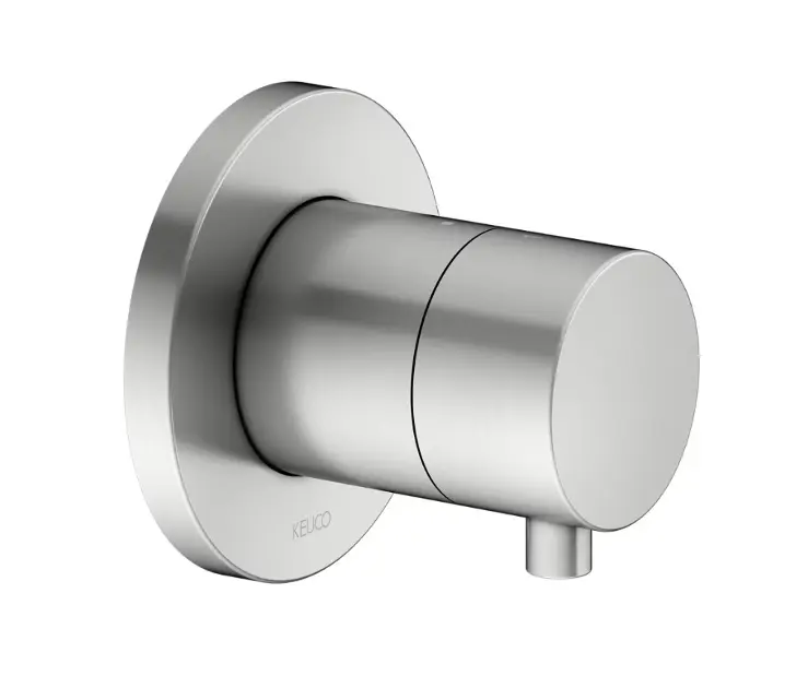 Levně Keuco IXMO Comfort - Přepínací ventil pod omítku, pro 2 spotřebiče, nerez 59556061001