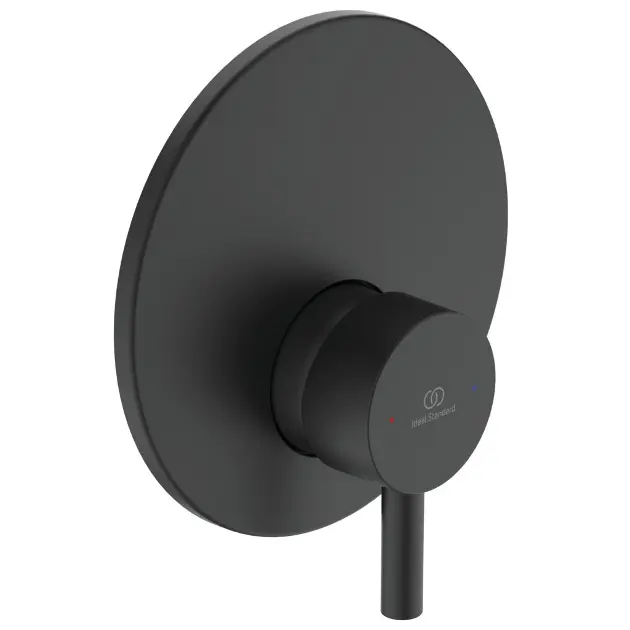 Ideal Standard - Batéria pod omietku s telesom, čierna A6940XGIIJ2