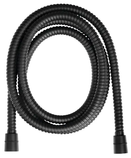 Sapho Powerflex - Душ маркуч, 200 см, матово черно FLEX200B