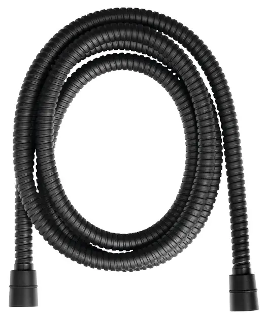 Levně Sapho Powerflex - Sprchová hadice, 200 cm, matná černá FLEX200B