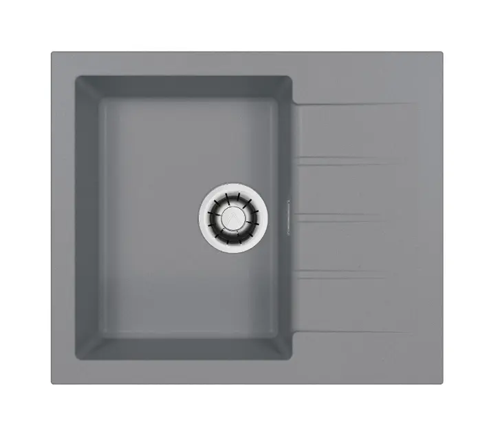 Alveus Cadit - Lavello in granito 59x50 cm, Quick-Close, stone 1149146