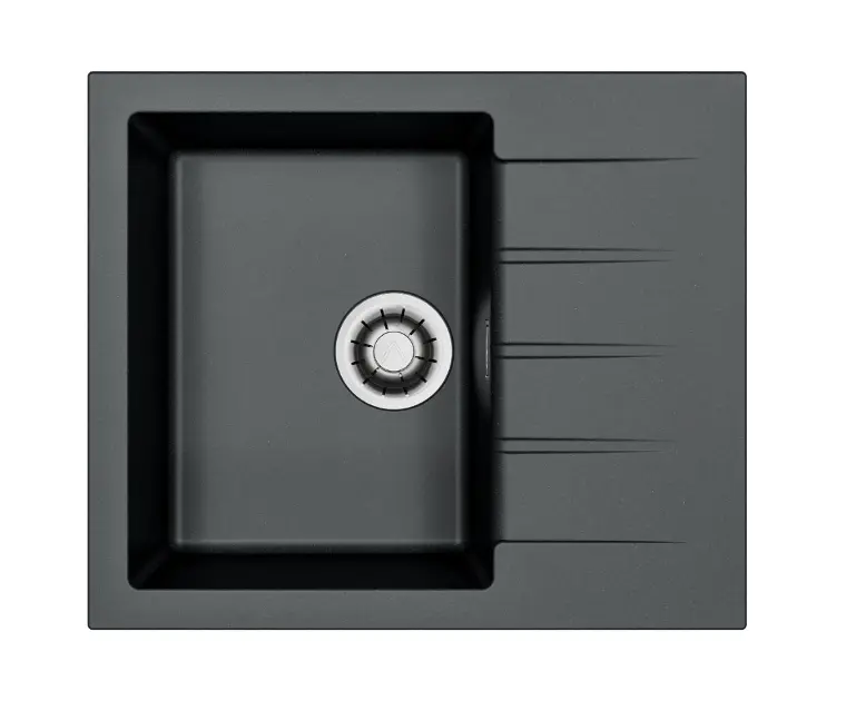 Alveus Cadit - Lavello in granito 59x50 cm, Quick-Close, carbon 1149149