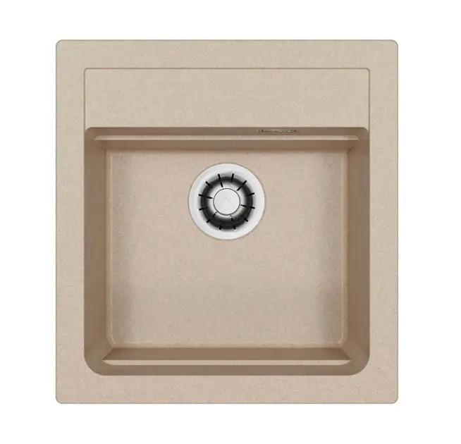 Alveus Atrox - Gránit mosogató 47x50 cm, Quick Close, ivory 1149196