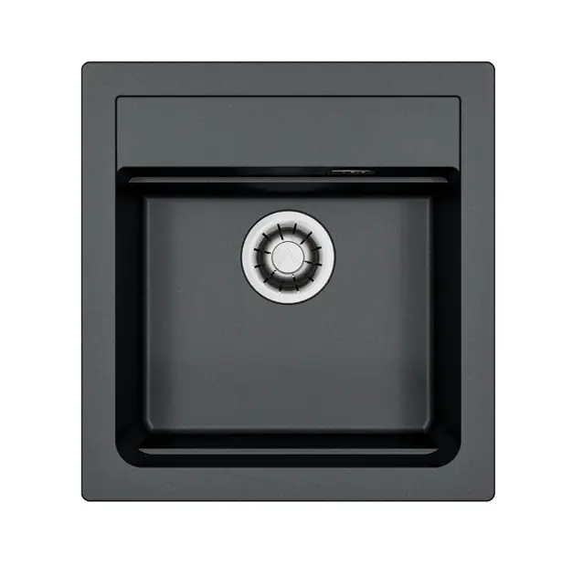 Alveus Atrox - Gránit mosogató 47x50 cm, Quick-Close, carbon 1149198