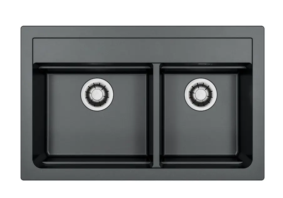 Levně Alveus Atrox - Granitový dřez 79x50 cm, Quick-Close, carbon 1149219