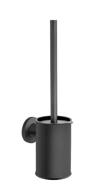 Novaservis Ferro Smile - WC kefa nástenná s držiakom, gun metal ASM14GM