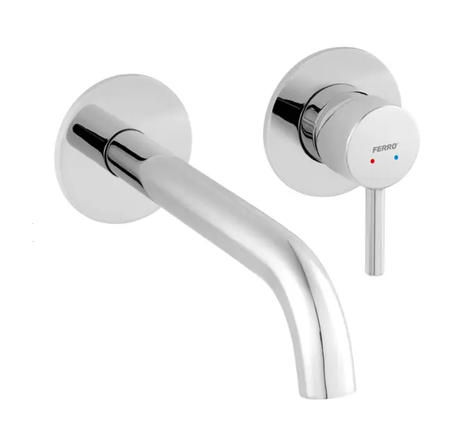 Novaservis Ferro Ciriculus - Unterputz-Waschtischarmatur, 2-Loch-Montage, mit Einbaukörper, Chrom BCK3PA