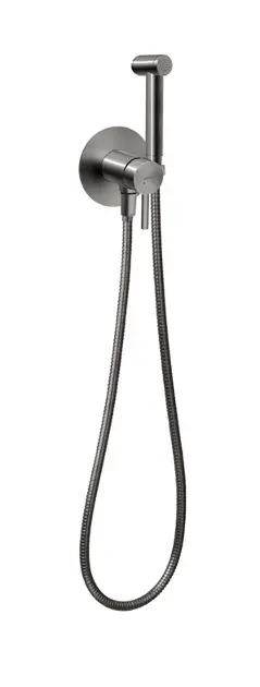 Novaservis Ferro Ciriculus - Bidet-Unterputzarmatur mit Handbrause, mit Einbaukörper, gun metal BCK66PGM