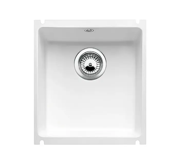 Blanco - Keramische spoelbak Subline 375-U, 40x46 cm, wit 516035