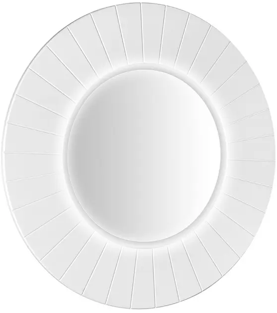 Sapho Lumiro - Огледало с LED осветление, диаметър 90 см, бяло мат LR950-3131S