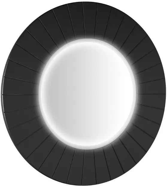 Levně Sapho Lumiro - Zrcadlo s LED osvětlením, průměr 90 cm, carina LR950-4141S